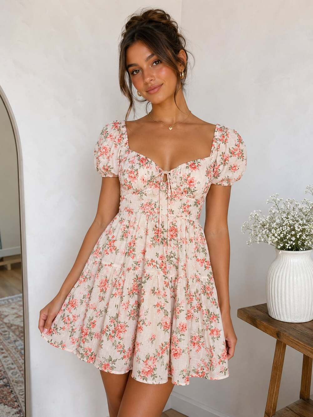 Windsor Women’s Floral Mini Dress Size Small